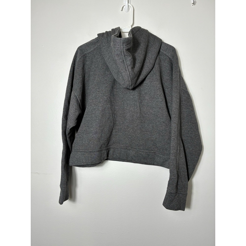 Anthropology Charcoal Hooded Pullover Turtleneck Sweater - Picture 7 of 9